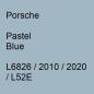 Preview: Porsche, Pastel Blue, L6826 / 2010 / 2020 / L52E.